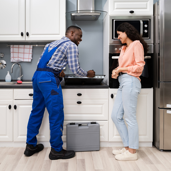 how long does it typically take to complete cooktop repair services in Regan